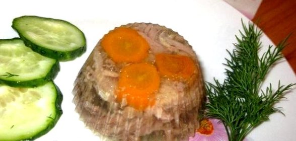 Холодец из гуся