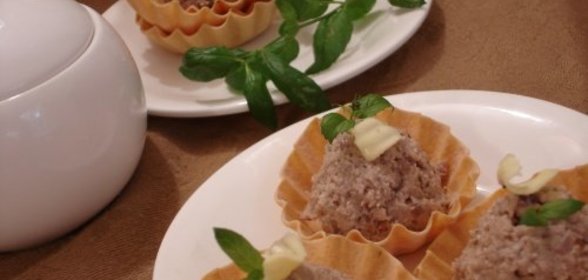 Паштет из баклажан с грецкими орехами