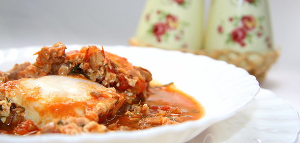 Яичница почти по-кобулетски