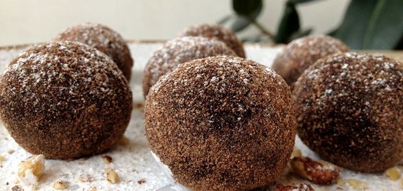 Пирожное Картошка с шоколадным маслом