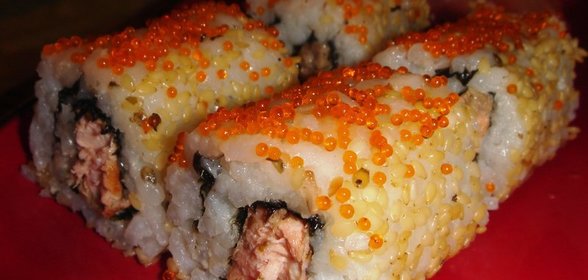 Сяке темпура