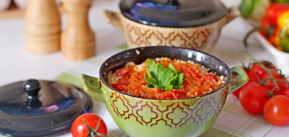 Постные голубцы с пшеном