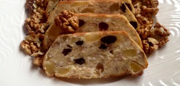 Кекс-запеканка без сахара и муки