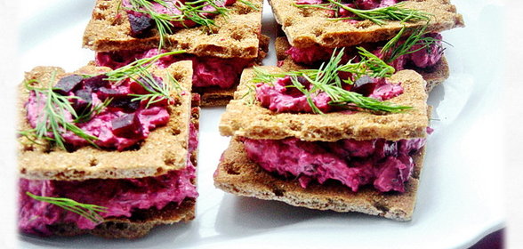 Смуши со свеклой и сыром