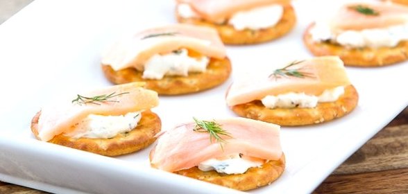 Семга с творожным сыром