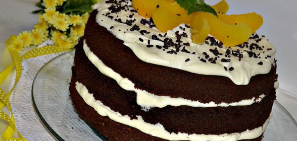 Торт в стиле «NAKED CAKE»