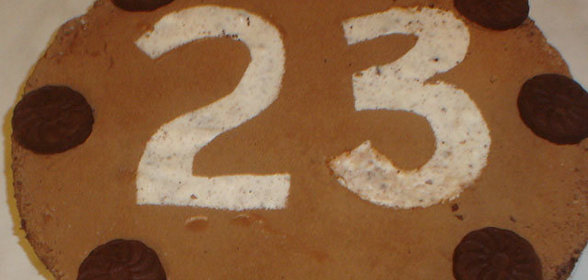 Торт с печеньем