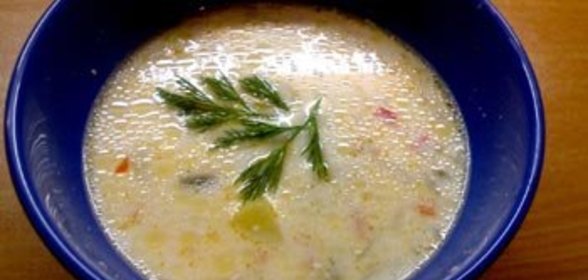 Суп из плавленных сырков