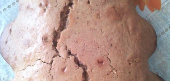 Кекс с кокосовой стружкой