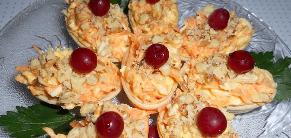 Закуска Вафельное лукошко