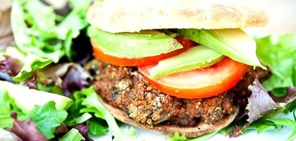 Вегетарианские бургеры с фасолью