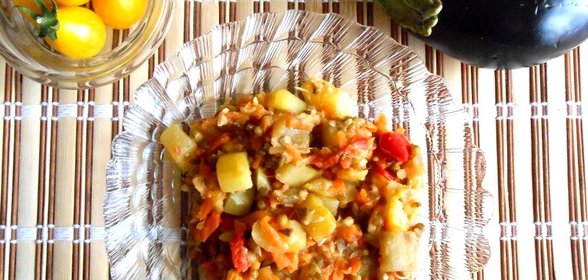 Рагу с машем в мультиварке