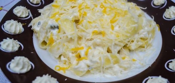 Манты из кислого теста