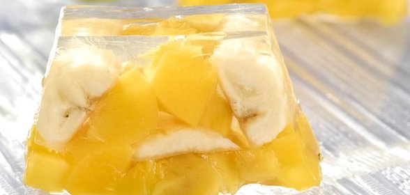 Желе из тропических фруктов