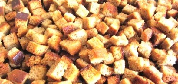 Сухарики в духовке