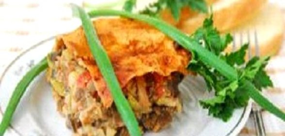 Постная запеканка без масла