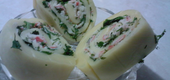 рулет из сыра