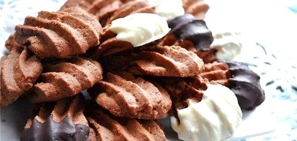 Печенье «Кошачьи лапки» с шоколадом