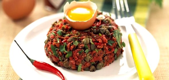 Бифштекс по-татарски