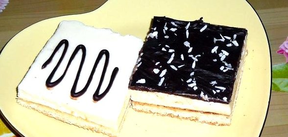 Пирожное c апельсиновым суфле