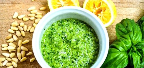 Соус песто из базилика