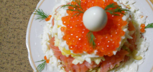 Пирожки с рисом, визигой и яйцами