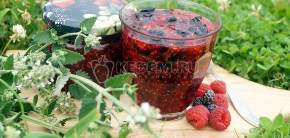 Ягоды протёртые с сахаром