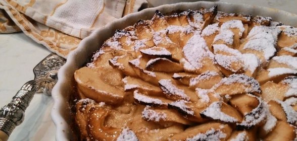 Итальянский яблочный пирог