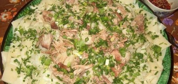 Бешбармак из говядины