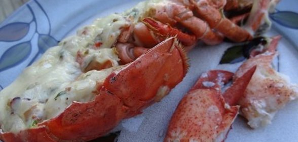 Омары с Сыром на Гриле