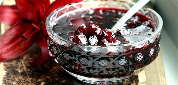Варенье из черешни без сахара