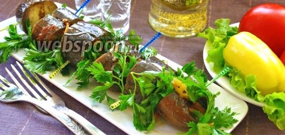 Маринованные острые баклажаны