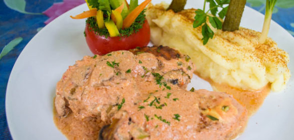 Канапе с сосисками