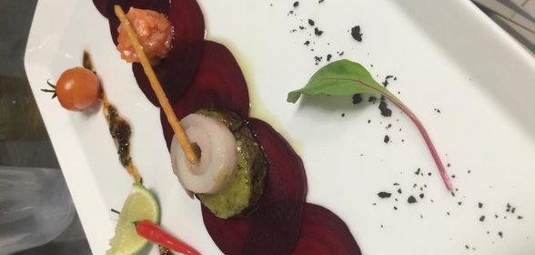 Карпаччо из свеклы