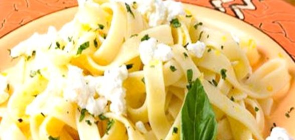 Паста с сыром фета