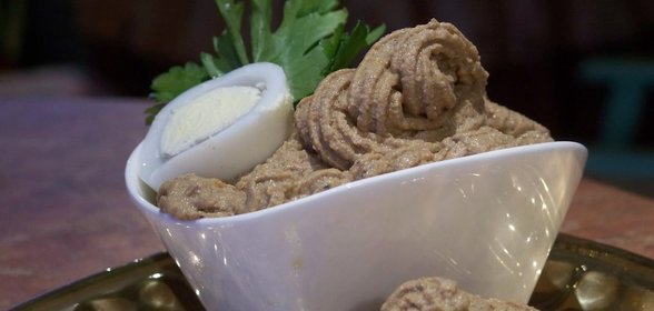 Паштет из говяжьей печени с рикоттой