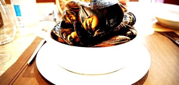 Мидии по средиземноморскому рецепту