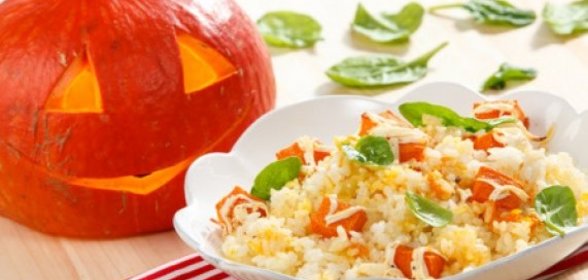 Ризотто с тыквой и сыром