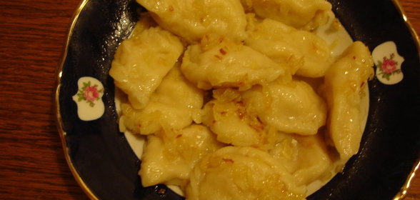 вареники с капустой и картошкой