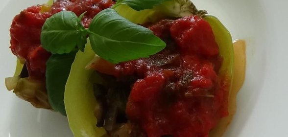 Рататуй в перцах