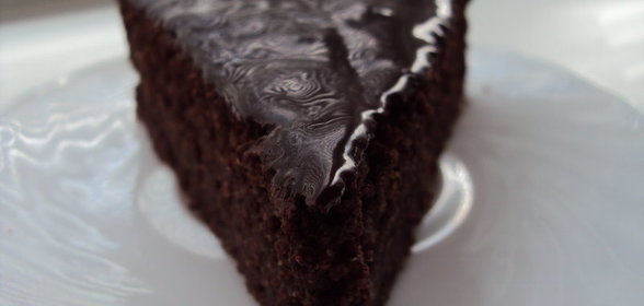 Шоколадный манник + бонус: Чернично-лимонные кексы из манки:)