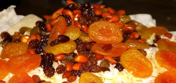 Плов азербайджанский с сухофруктами