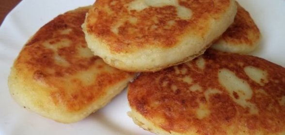 Картофельные котлеты с куриным мясом