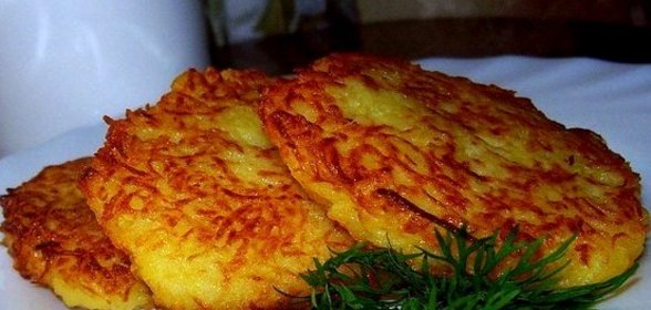 Классические белорусские драники