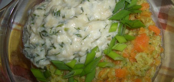 Рыба с соусом бешамель (с1 года)