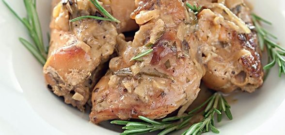 Кролик с можжевельником