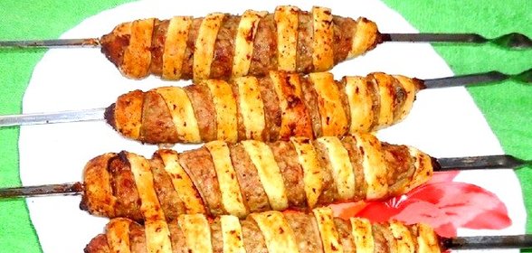 Люля-кебаб в тесте