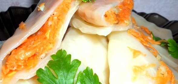 Голубцы с морковкой