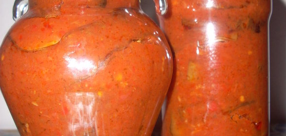 Баклажаны в аджике