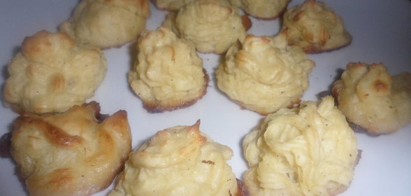 Картофель Герцогиня (pommes duchesse)